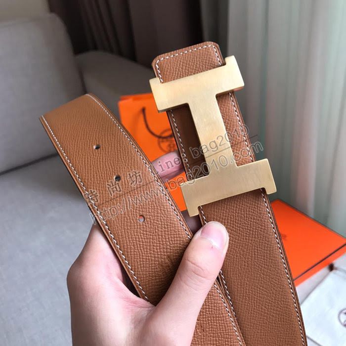 HERMES皮帶 官網同步 Hermes-CONSTANCE 2 BELT 雙面小牛皮 愛馬仕男腰帶  hgh1951